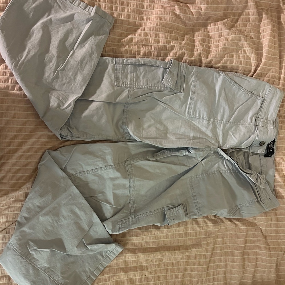 Women's Light Blue Cargo Pants